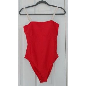 Summersalt some swimsuit 8 Red One Piece solid